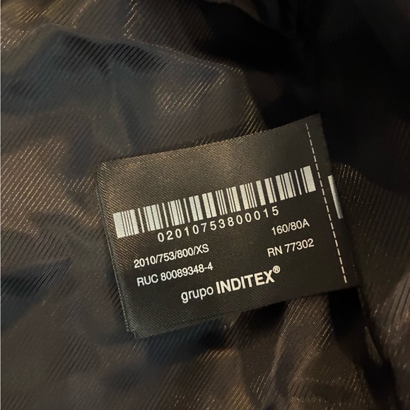 Zara NWT black cropped blazer 2010/753 - Picture 6 of 8